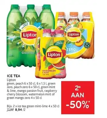 Alvo ICE TEA Lipton aanbieding