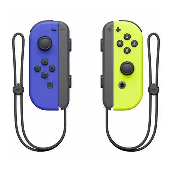 Electro Depot JOY-CON NINTENDO blauw en geel voor Switch aanbieding