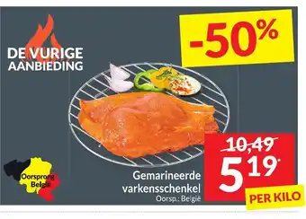 Intermarché Gemarineerde varkensschenkel aanbieding