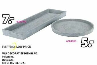 Jysk Vili decoratief dienblad aanbieding