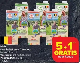 Carrefour Melk Kwaliteitsketen Carrefour aanbieding