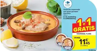 Carrefour Oostends vispannetje met grijze garnalen Carrefour aanbieding