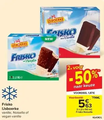 Carrefour Frisko IJsboerke aanbieding