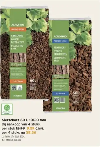 GAMMA Sierschors 60 L 10/20 mm aanbieding