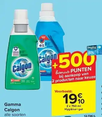 Carrefour Gamma Calgon aanbieding