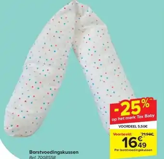 Carrefour Borstvoedingskussen aanbieding