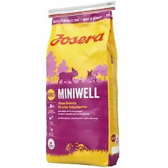 Zooplus 2x900g Miniwell Josera Hondenvoer aanbieding