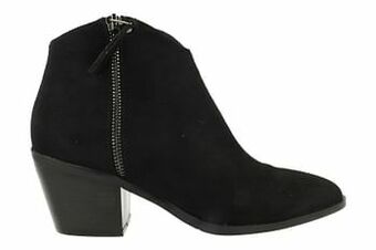Berca Shoes Super Cracks Laars Dames Trend Cowboylaars - Zwart aanbieding