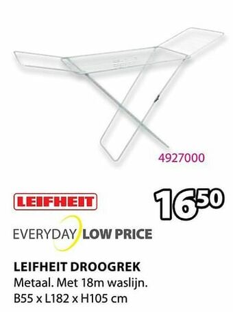 Leifheit droogrek