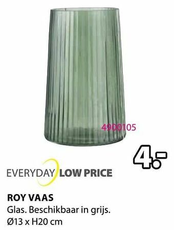 Jysk Roy vaas aanbieding