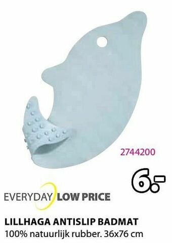 Jysk Lillhaga antislip badmat aanbieding