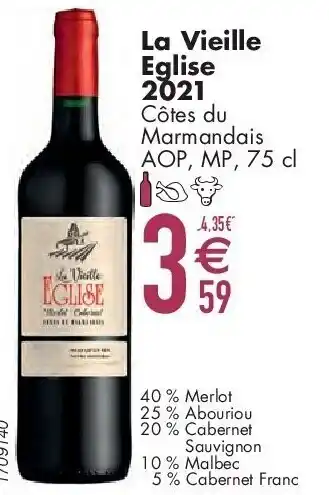 Cora La Vieille Eglise 2021 aanbieding