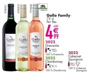 Cora Gallo Family aanbieding