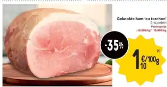 Cora Gekookte ham ‘au torchon’ aanbieding