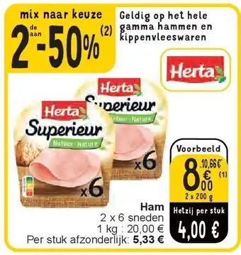 Cora Ham aanbieding
