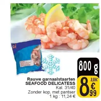 Rauwe garnaalstaarten SEAFOOD DELICATESS