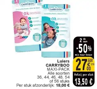 Cora Luiers CARRYBOO aanbieding