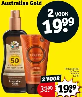 Kruidvat Australian Gold aanbieding