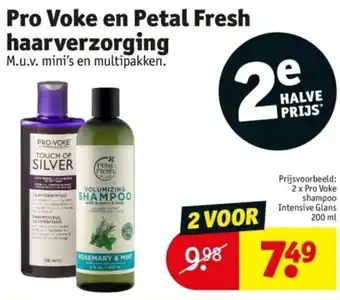 Pro Voke en Petal Fresh haarverzorging