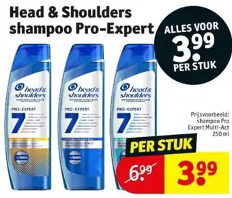 Kruidvat Head & Shoulders shampoo Pro-Expert aanbieding