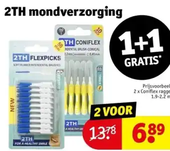 Kruidvat 2TH mondverzorging aanbieding