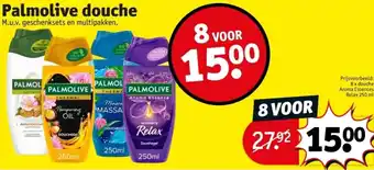 Kruidvat Palmolive douche aanbieding