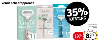 Kruidvat Venus scheerapparaat aanbieding