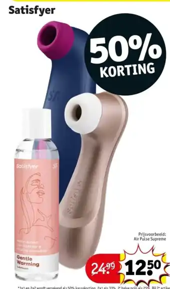 Kruidvat Satisfyer aanbieding