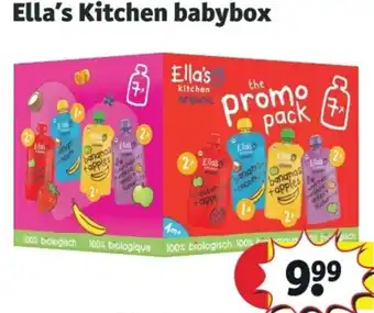 Kruidvat Ella's Kitchen babybox aanbieding