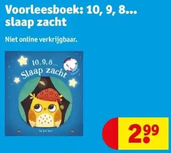 Voorleesboek: 10, 9, 8... slaap zacht
