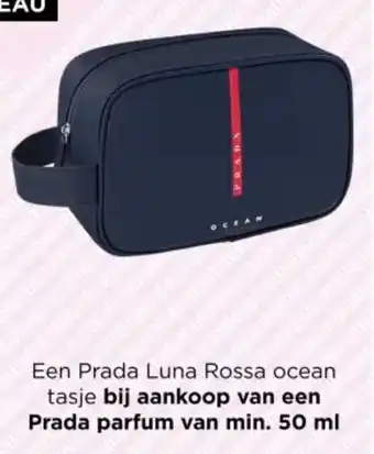 ICI PARIS XL Een Prada Luna Rossa ocean tasje aanbieding
