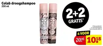 Kruidvat Colab droogshampoo aanbieding