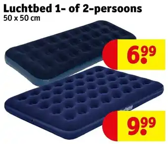 Kruidvat Luchtbed 1- of 2-persoons aanbieding