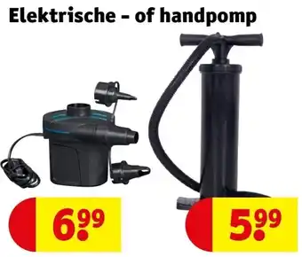 Kruidvat Elektrische - of handpomp aanbieding