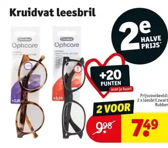 Kruidvat Kruidvat leesbril aanbieding