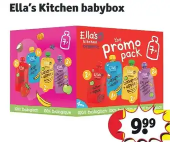 Kruidvat Ella’s Kitchen babybox aanbieding