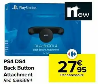 Carrefour Ps4 ds4 back button attachment aanbieding