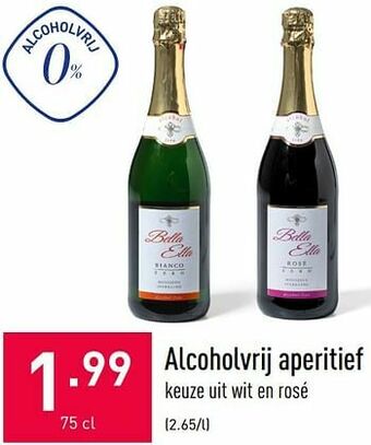 ALDI Alcoholvrij aperitief aanbieding