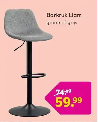 Leen Bakker Barkruk Liam aanbieding