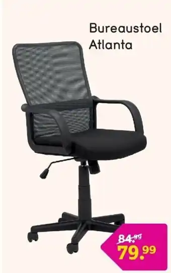 Leen Bakker Bureaustoel Atlanta aanbieding