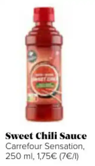 Carrefour Sweet Chili Sauce 250 mL aanbieding