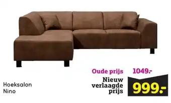 Leen Bakker Hoeksalon Nino aanbieding