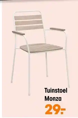 Kwantum Tuinstoel Monza aanbieding