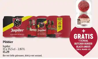 Delhaize Jupiler Pilsbier 15 x 33cl aanbieding