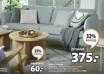 Jysk AARHUS ZITBANK aanbieding