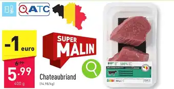 ALDI Chateaubriand 400g aanbieding