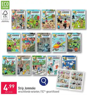 ALDI Strip Jommeke aanbieding