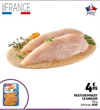 Auchan Filets De Poulet Le Gaulois aanbieding