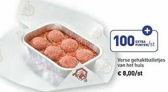 Renmans Verse gehaktballetjes van het huis aanbieding