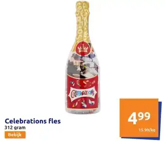 Action Celebrations fles aanbieding